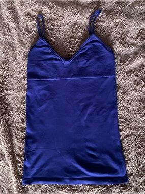 GUESS Vintage Seamless tank - Indigo Slim Camisole with Adjustable Straps